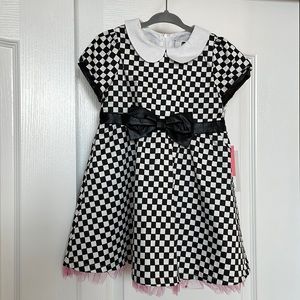 Harajuki Mini for Target dress. Size 4T. Checkered print. New with tags.